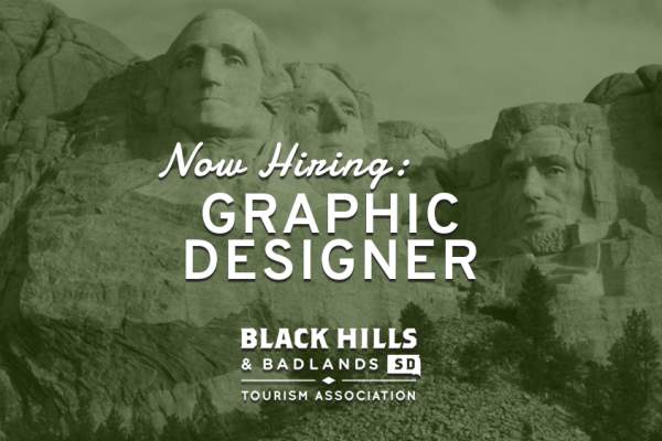 We're Hiring! — Graphic Designer