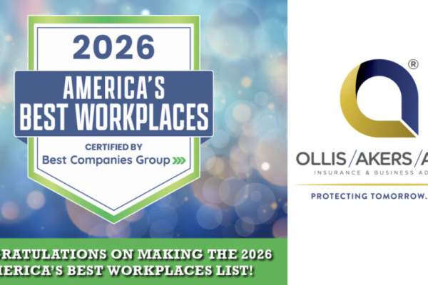 Ollis/Akers/Arney Named in Top Five of America’s Best Workplaces