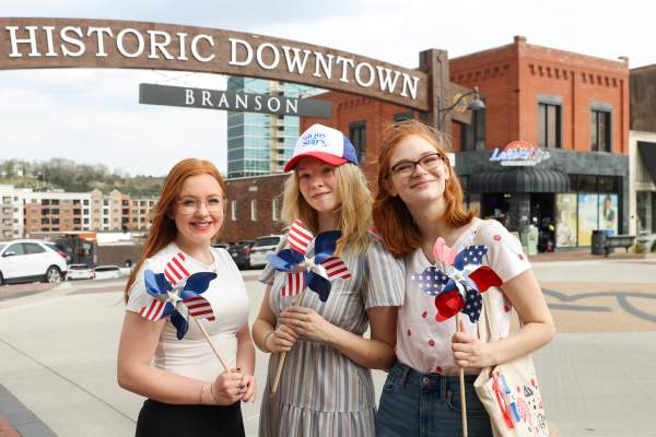 Flag Day Spring Fling Patriotic Downtown