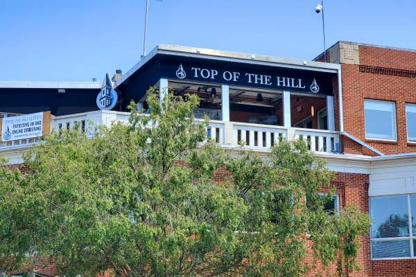 Top of The Hill Restaurant and Brewery - outside view