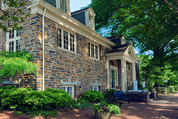 Outside view of Orange County Historical Museum in Hillsborough