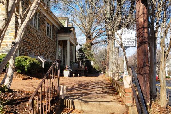 Steps to Orange County Historical Museum