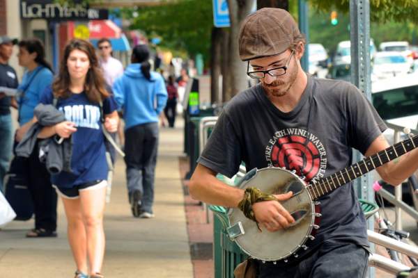 Copy of Musician on Franklin Street