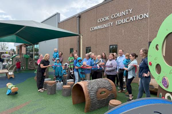 Community Celebrates Grand Opening of YMCA Playground