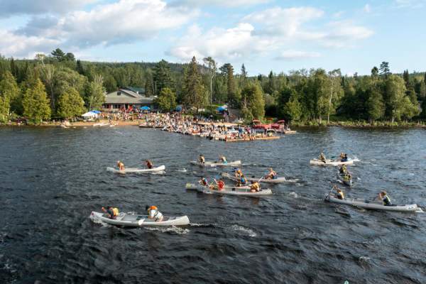 Pre-Party for the Gunflint Canoe Races on July 12, 2023 at Poplar Haus on Poplar Lake