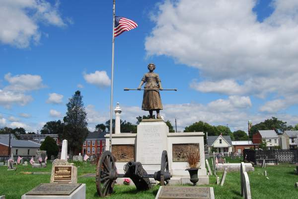 Molly Pitcher's Statue in Cumberland Valley, PA