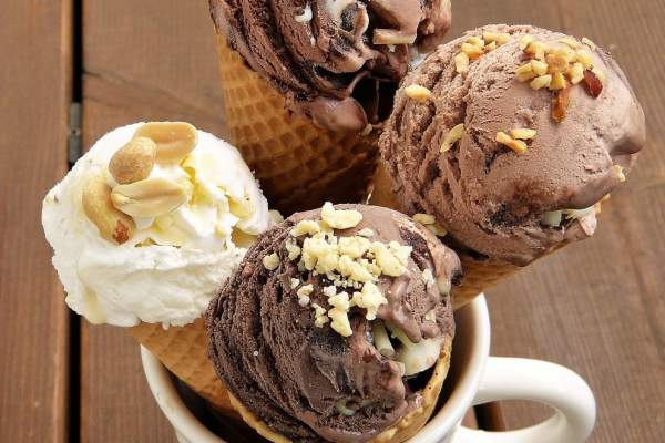 Ice Cream Cones in mug