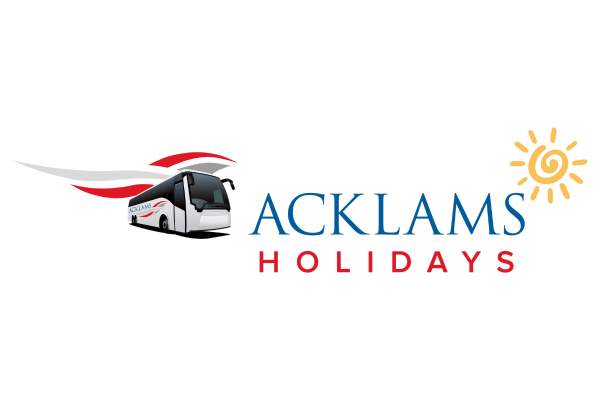 Acklams holiday logo