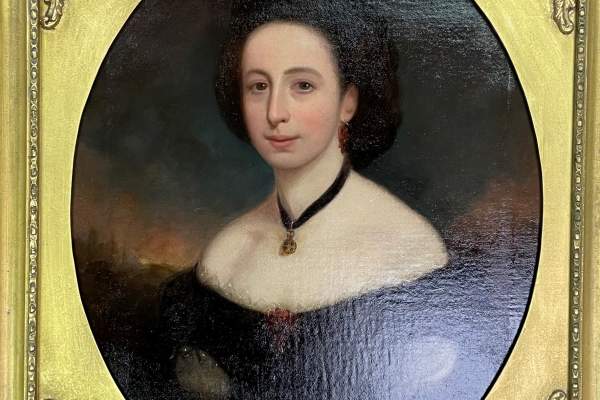 Rare Healy Painting Comes Home to Elmhurst