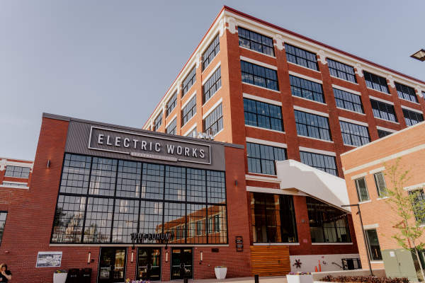 Arcade Entrance at Electric Works in Fort Wayne