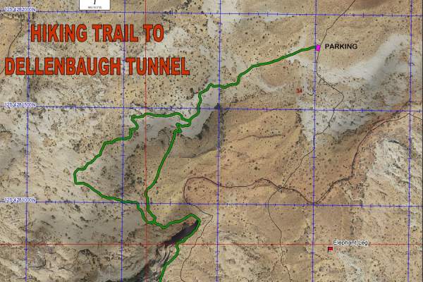 Dellenbaugh Trail Map