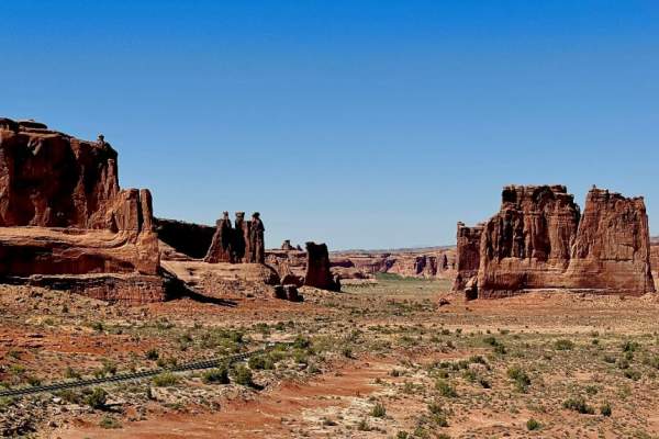 Park Avenue in Arches National Park