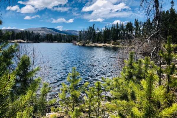 East Shore Trail Along Shadow Mountain Reservoir