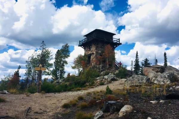 East Shore Trail to the Historic Lookout Tower on Shadow Mountain