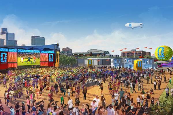 FIFA World Cup 26 Fan Fest Rendering