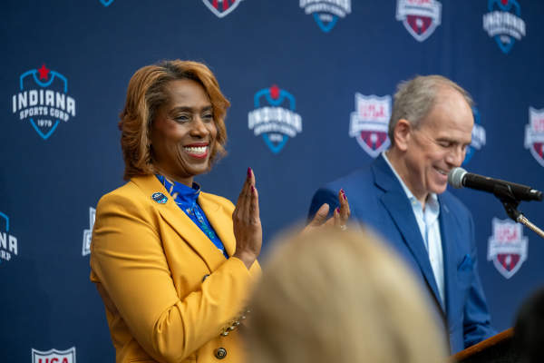 KARIN SARRATT ELECTED BOARD CHAIR OF INDIANA SPORTS CORP