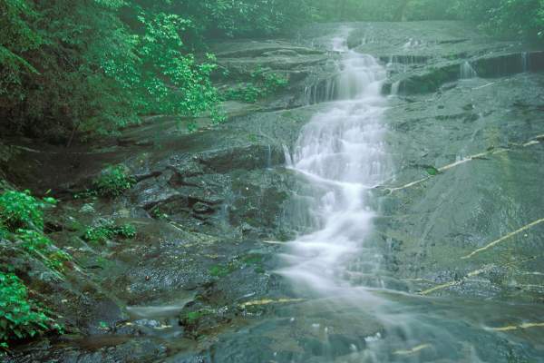 Rock Slab Falls