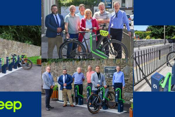 Collage of Photos - eBike Charger Launch