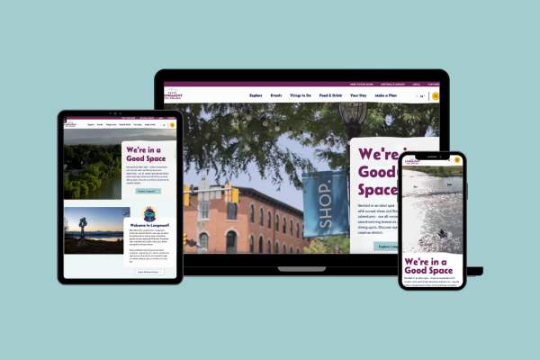 Visit Longmont website features a more traveler-focused, fresh look