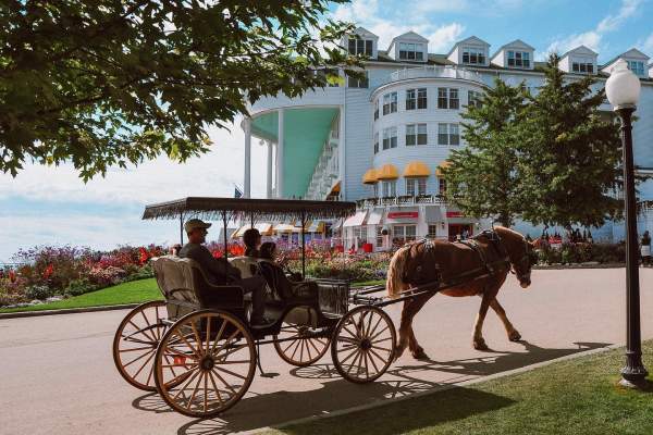 Nostalgia tourism on Mackinac Island