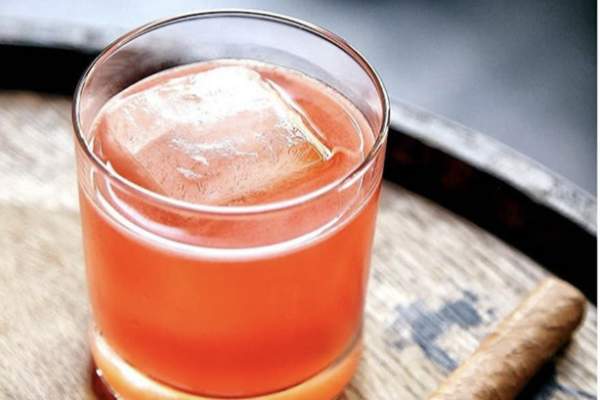 cocktail and cigar