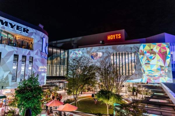 Karrinyup Shopping Centre Exterior Night
