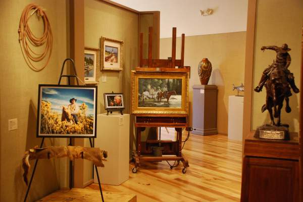 Phippen Museum interior