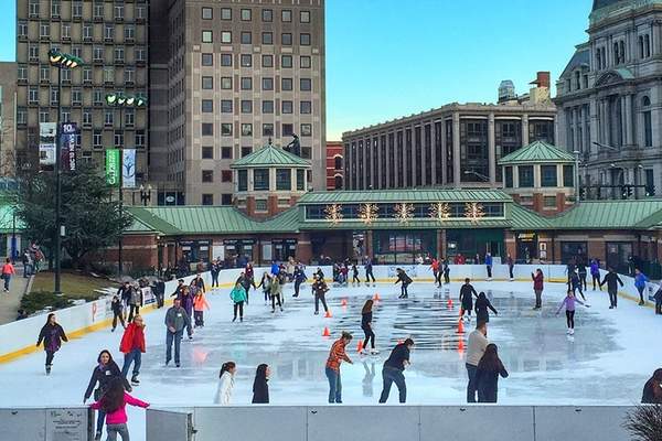 Alex and Ani Christmas Skating