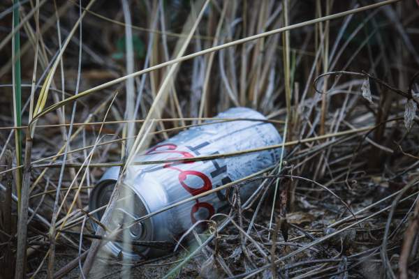 Trash on the road
