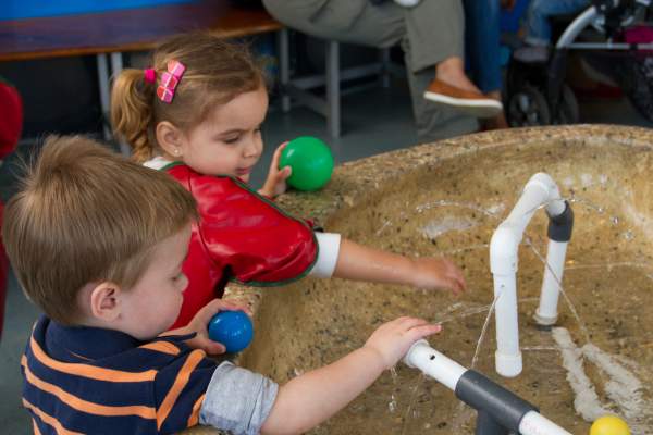 Children Playing at Providence Children's Museum