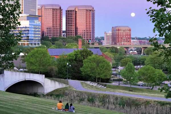 Scenic view of Richmond