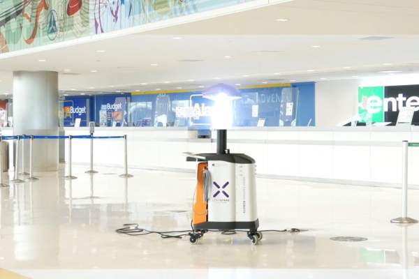 San Antonio International is first airport in the world to have virus and bacteria defeating Xenex LightStrike robot