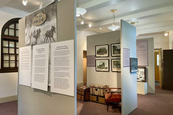 First Pop-up History Exhibit Opens in Saratoga Springs Heritage Area Visitor Center
