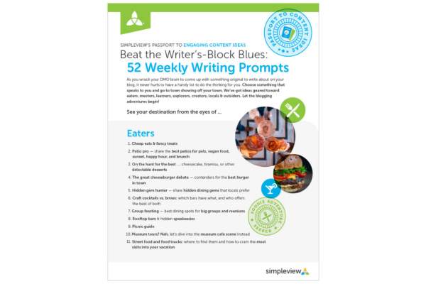 Beat the Writer's-Block Blues: 52 Weekly Writing Prompts