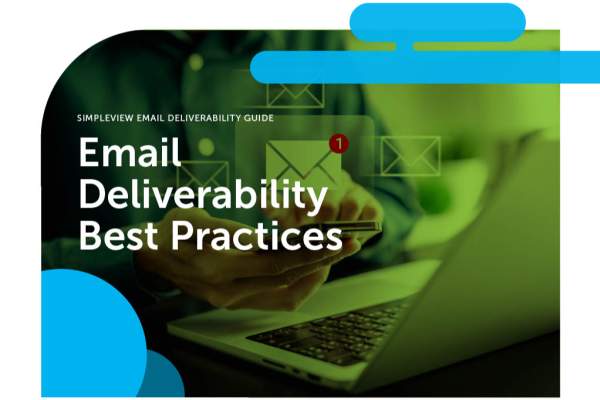 Simpleview Email Deliverability Guide cover photo