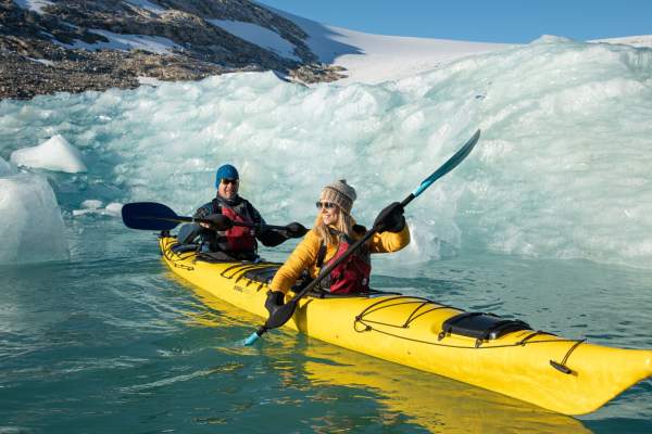 Kayak Stygevatnet Glacierwater Jostedal