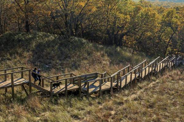 Trail 4 Indiana Dunes by Michael Dick