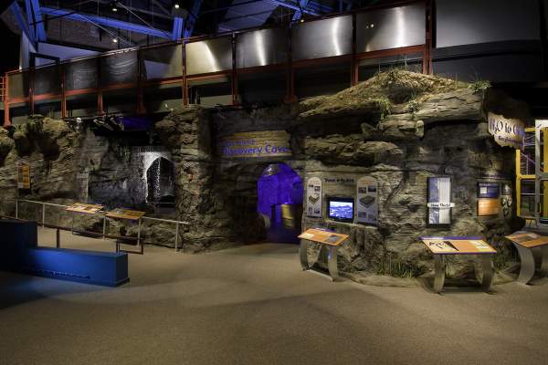 Discovery Cave area at the Museum of Science and Technology