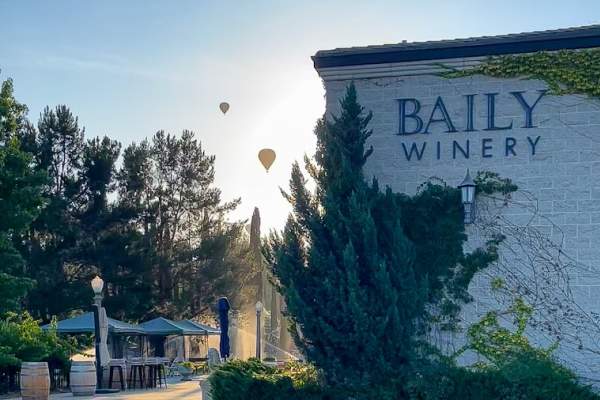 Baily Winery Reveals Plans to Move Tasting Room, Close Carol's Restaurant