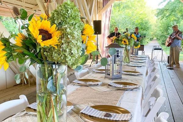 Dine on a Covered Bridge
