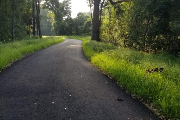 Much of the Capital City to the Sea Trails offers flat, paved surfaces for users of all abilities.