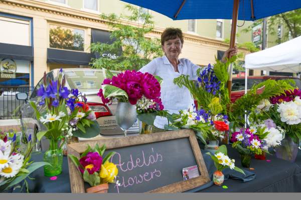 Adela's Flowers at DT Farmers Market