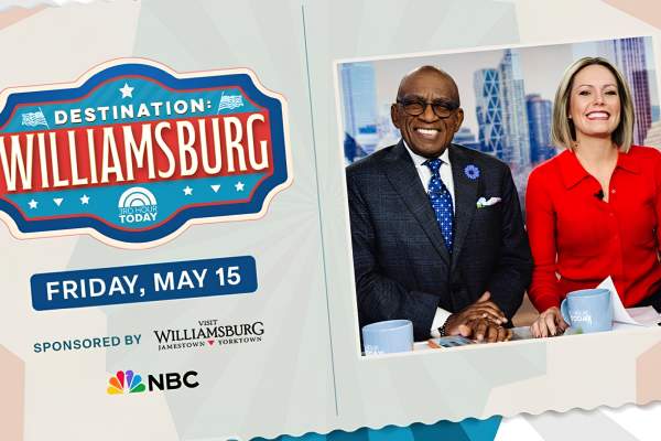 Watch the NBC's 3rd Hour of TODAY anchors 'Buddy Up' and explore Williamsburg