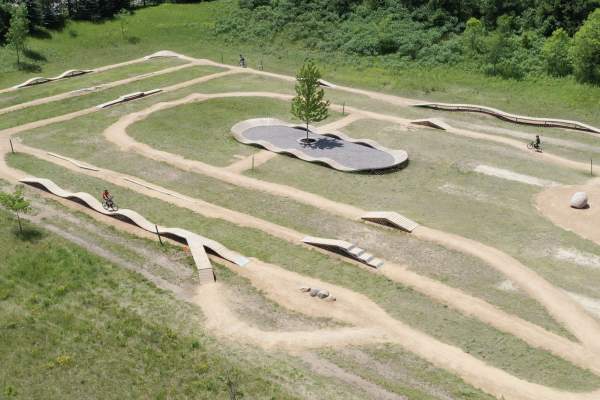 Bike Park aerial photo