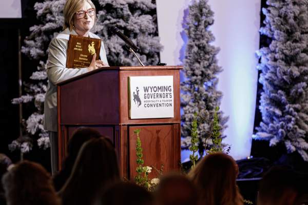 Wyoming Office of Tourism Executive Director Diane Shober Receives Prestigious Big WYO Award
