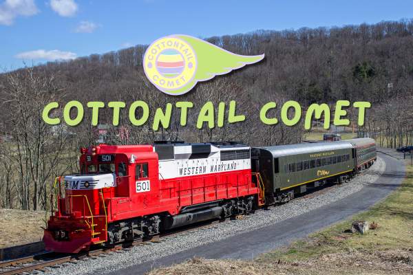 Cottontail Comet Train Ride
