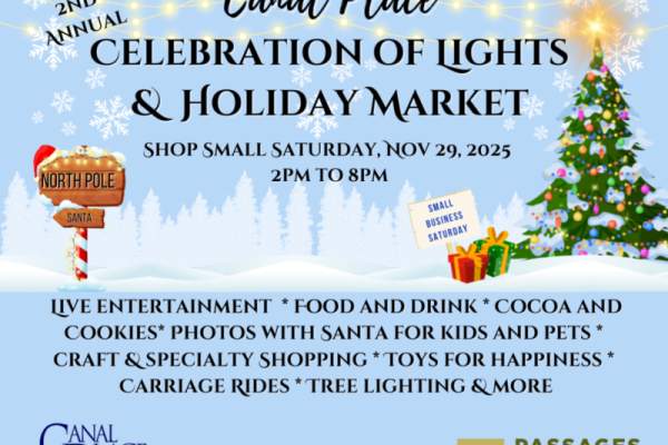 Celebration of Lights & Holiday Market at Canal Place