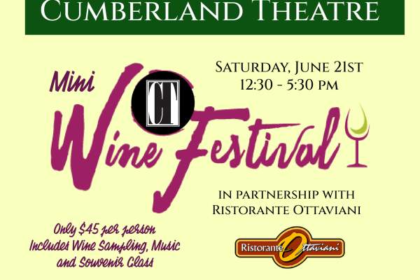 Cumberland Theatre Mini Wine Festival