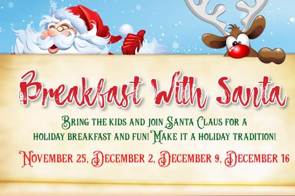 Breakfast with Santa at Queen City Creamery