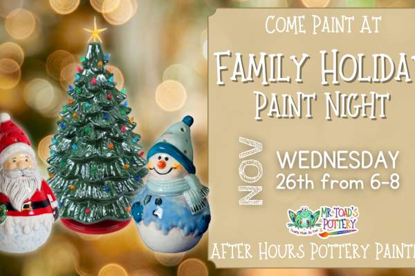 Family Holiday Paint Night